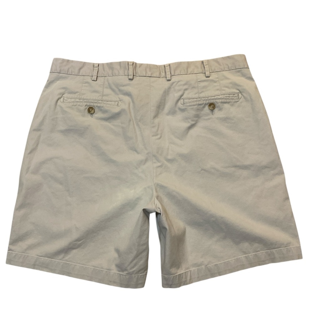 Peter Millar Shorts Mens 38 Beige Tan Chino 7” Classic Fit Lightweight - Picture 5 of 5